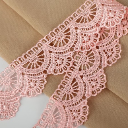 Lace Hypure, 35 mm × 11 ± 1 m, pale pink color-1