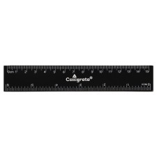 Line Calligrata 15 cm, plastic, black