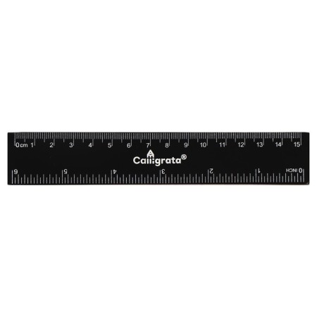 Line Calligrata 15 cm, plastic, black
