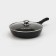 The “Tradition” pan, d = 26 cm, a glass cover, a removable handle, anti -stick coating, black color