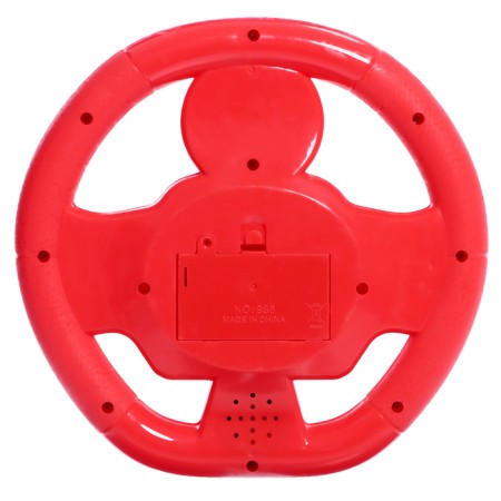 Musical toy "Funny racer", sound effects, works from batteries, red color-2