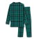 New Year. Pajama men's kaftan green mood, size 48