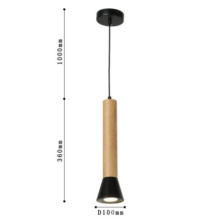 Piffero suspension 100 mm, GU10 5W-2