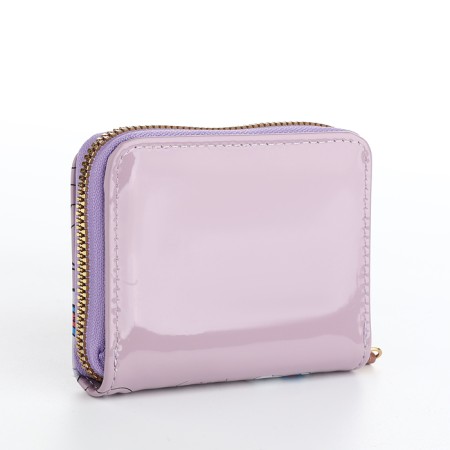 Children's wallet with lightning, lilac color-2