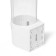 Aquawork CH-1 glass holder, screws on screws, 70 cups, white