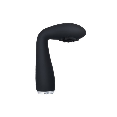 Vibrator prr Shio-Pro silicone, 21 cm, black color-10
