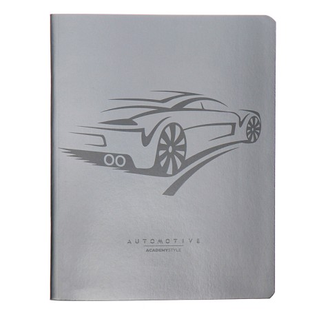 A notebook of 96 sheets in the car "Auto Contour", the cover coated cardboard, mix-6