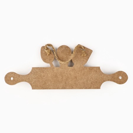 Hooks for the kitchen "Kitchen Rules", beige color, 29.8 x 11 cm-3