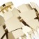 Ceiling Ceiling ST LUCE. SL1232.202.05. Casorta. 5x60 watts, E14, 41x41x42.5 cm, golden color
