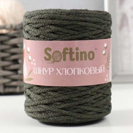 Knitting cord without core 70% cotton, 30% polyester width 3mm 100m/160 ± 10g (131)-3