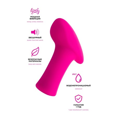 Vibropulus Lovense ambi, silicone, pink, 8.6 cm-13