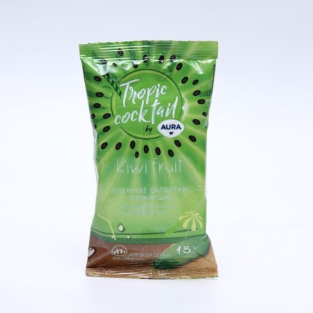 Wet Aura Tropic Cocktail napkins, refreshing, mix, 15 pcs.-7