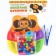 Developing sorter for children "Funny beads", 8 colors, Cheburashka