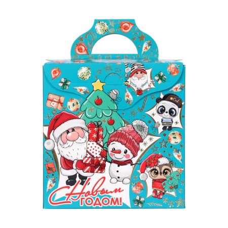 New Year. Gift set of sweets "Funny Friends", 300 g-3