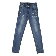 Jeans for girls, height 128 cm