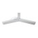 LED LED GEOMETRIA IGREK 66W 4000K 4000 LP40 120x120x8 white