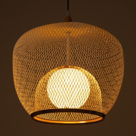 Bayerlux lamp "Maura" E27 40W white-gold 40x40x32-132cm-3