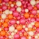 Confectionery sprinkling with a soft center "Pearls", peach, pink, silver, 1.5 kg