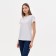 Women's T-shirt Basic Line Color White, Rr. 44