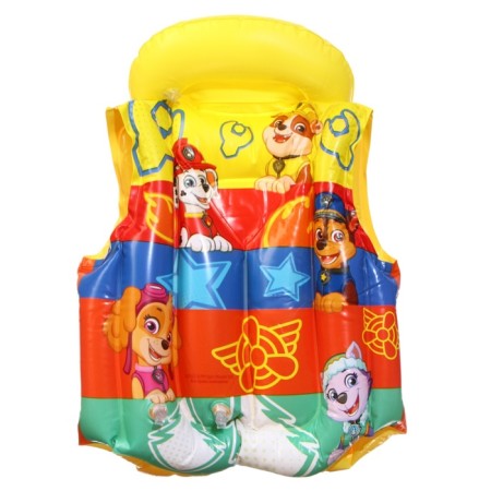 A inflatable vehicle vesting Patrol, for swimming, children's, yellow color-4