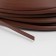 Artificial rattan is smooth 6 mm 100 m half a pipe (chestnut)