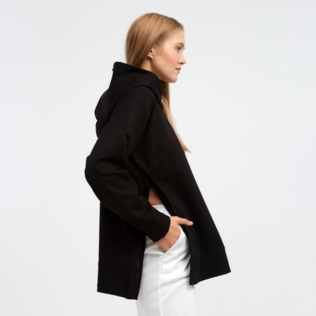 Women's sweatshirt Minaku: Casual Collection Black Color, Rr. 52-2