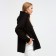 Women's sweatshirt Minaku: Casual Collection Black Color, Rr. 52