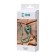 Anal chain Todo by toyfa froggy, silicone, mint color, 27.4 cm, d = 1.4 cm