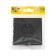 Single Tot Glossy Glass, 16 A, hidden, with salary, glass, black