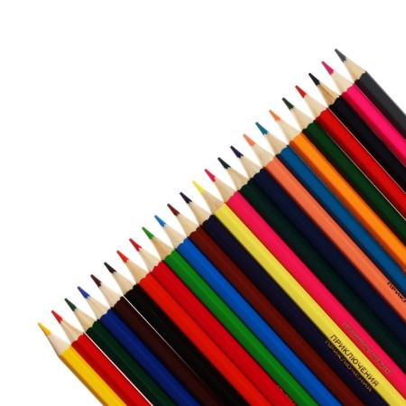 Pencils 24zv Krasin "Adventures", hexagon, cards/units, euro suspension-1