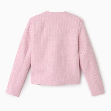 Women's tweed jacket mist r.44, pink-9
