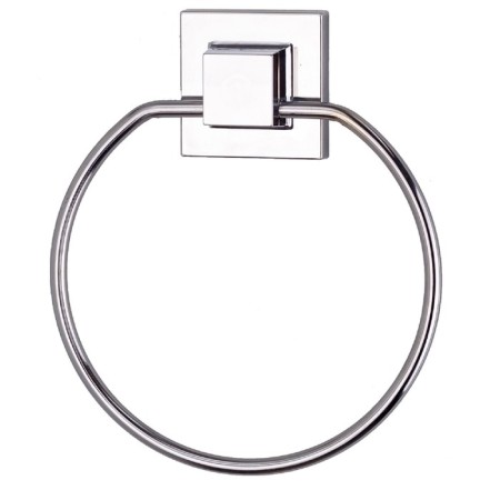 A towel holder is self -adhesive, chromium color, ef235