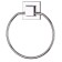 A towel holder is self -adhesive, chromium color, ef235