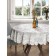 The tablecloth "The Snow World", the Round, Saten, D = 150 cm