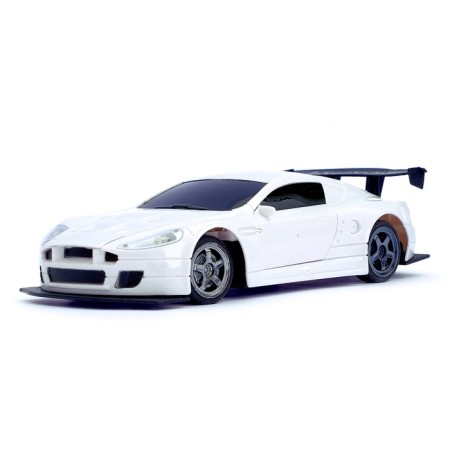 Radio -controlled "Sports" machine, doors and hood open, 1:22, works from batteries, mix-6