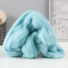 Fasting wool 100% half -toned wool 50 g (ice - 073)