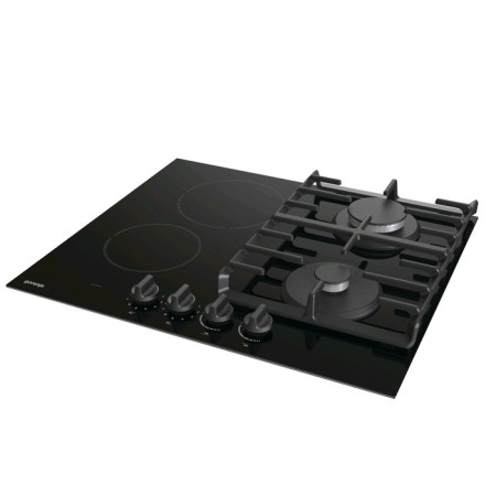 Gorenje GCE691BSC, combined hob, 4 burners, 60 cm, Hi-Light, black-1
