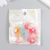 Decor for creativity plastic "Aquarium fish with big eyes" set of 10 pcs 2.5x2 cm