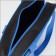 Bag for lightning shoes, textura, outer pocket, blue/black color
