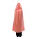 Carnival cloak adult, atlas, coral length 120cm