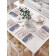 A set of napkins for setting the “Snowman in the yard”, rectangular, size 32x46 cm, 4 pcs