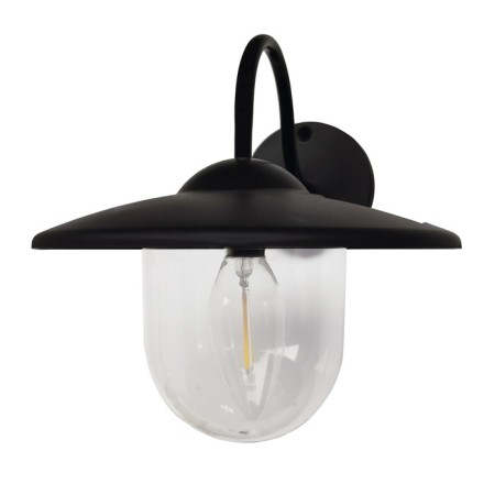 Lamp in the sun. bat. Uniel, "London", 18x18x25 cm, IP44, 1LED, T/white