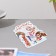 Mini-postcard "Happy New Year!" Glitter, Santa Claus, 19x13.5 cm