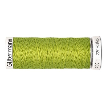 SEW-HALL thread for all materials, 200 m, 748277 (616 Luminescent lime)
