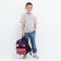 Baby backpack on lightning, blue color