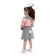 Carnival costume "Bunny Gray", plush, height 110-116 cm