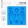 Silicone Mold for creativity "mittens", 8 x 8 cm