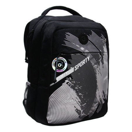 Youth backpack Grizzly, 39 x 26 x 19 cm, ergonomic back, laptop department-1