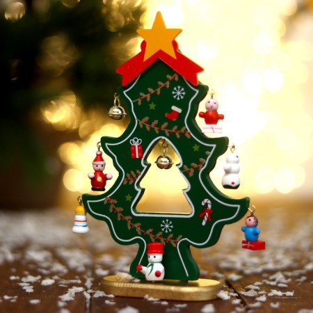 New Year's souvenir "Christmas tree" 13 × 18 cm-5
