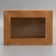 Folding box, with a window, craft, 28 x 20 x 5 cm